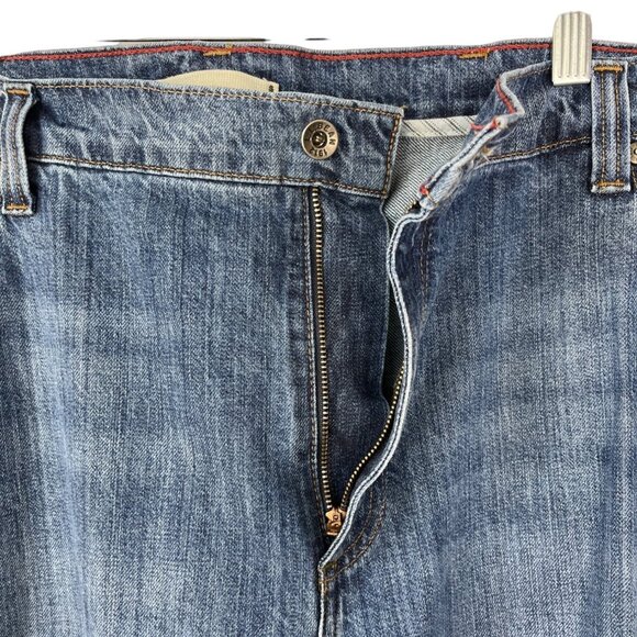 LL Bean Jeans Medium Wash Mens 42 X 30 Blue - Picture 5 of 10